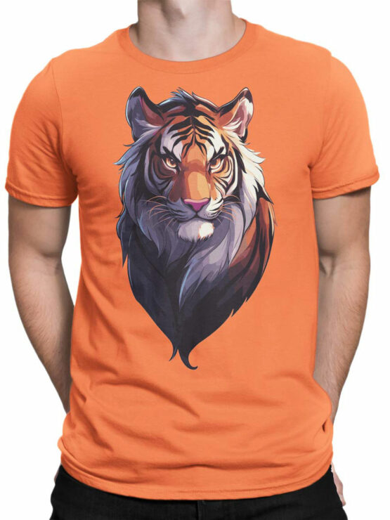 2466 Majestic Glare Tiger T-Shirt Front Man