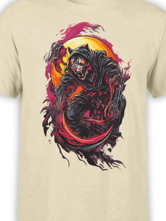 2470 Grim Reaper Tiger T-Shirt Front Color