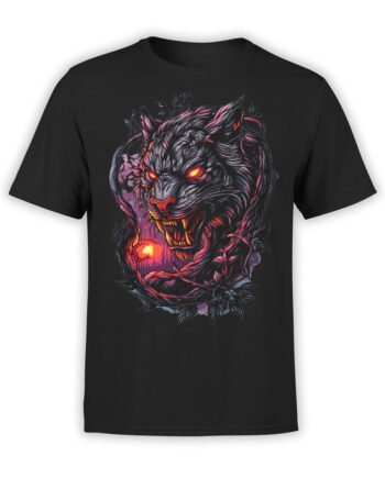 2476 Night Stalker Tiger T-Shirt Front