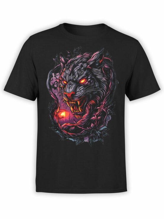 2476 Night Stalker Tiger T-Shirt Front