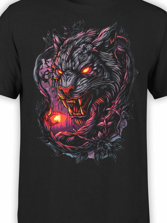 2476 Night Stalker Tiger T-Shirt Front Color