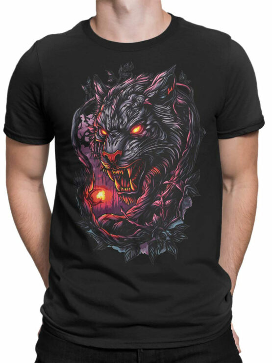 2476 Night Stalker Tiger T-Shirt Front Man