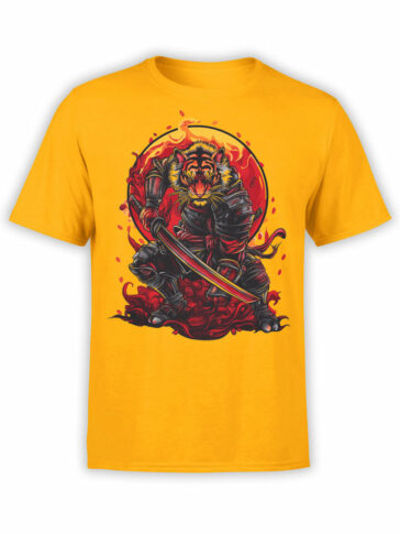 2478 Samurai Tiger T-Shirt Front