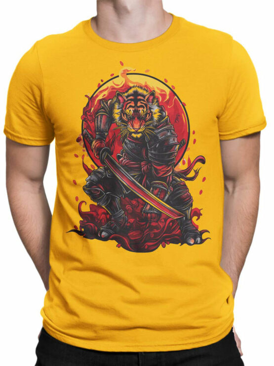 2478 Samurai Tiger T-Shirt Front Man