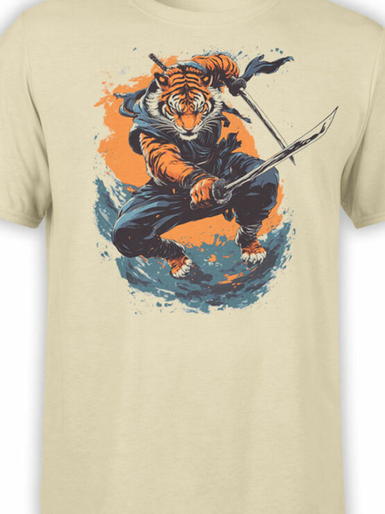 2479 Ninja Tiger T-Shirt Front Color