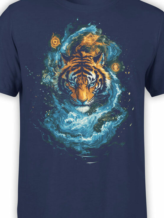 2480 Elemental Fury Tiger T-Shirt Front Color