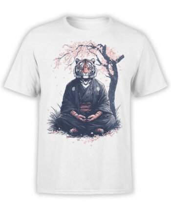 2482 Zen Tiger T-Shirt Front