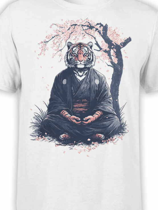 2482 Zen Tiger T-Shirt Front Color