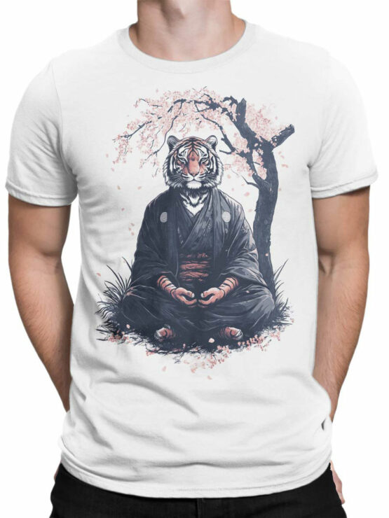 2482 Zen Tiger T-Shirt Front Man