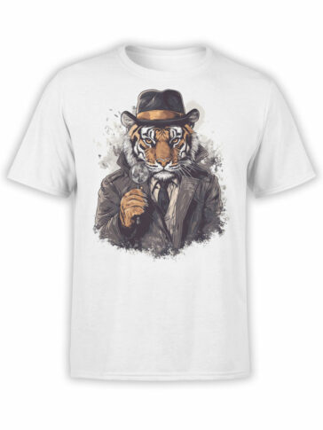 2483 Detective Tiger T-Shirt Front