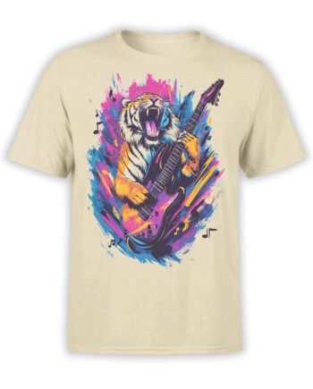 2484 Rockstar Roar Tiger T-Shirt Front