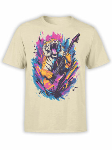 2484 Rockstar Roar Tiger T-Shirt Front