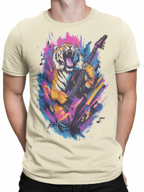 2484 Rockstar Roar Tiger T-Shirt Front Man