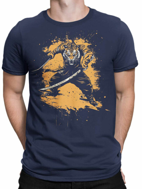 2485 Tiger Assassin T-Shirt Front Man