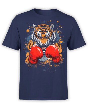 2489 Knockout Tiger T-Shirt Front