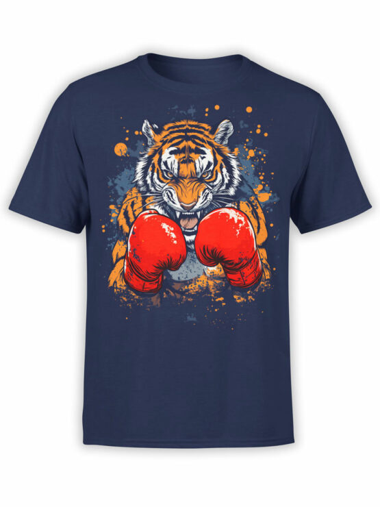 2489 Knockout Tiger T-Shirt Front