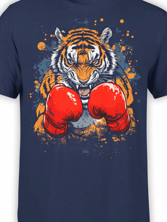 2489 Knockout Tiger T-Shirt Front Color