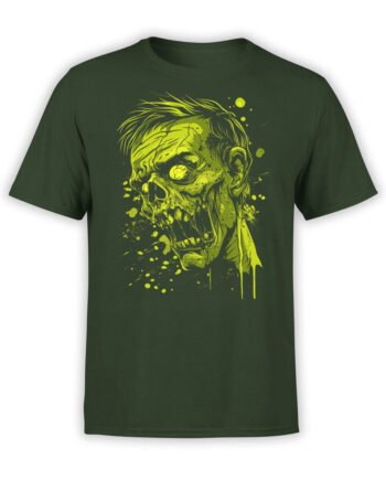 2504 Toxic Zombie T-Shirt Front
