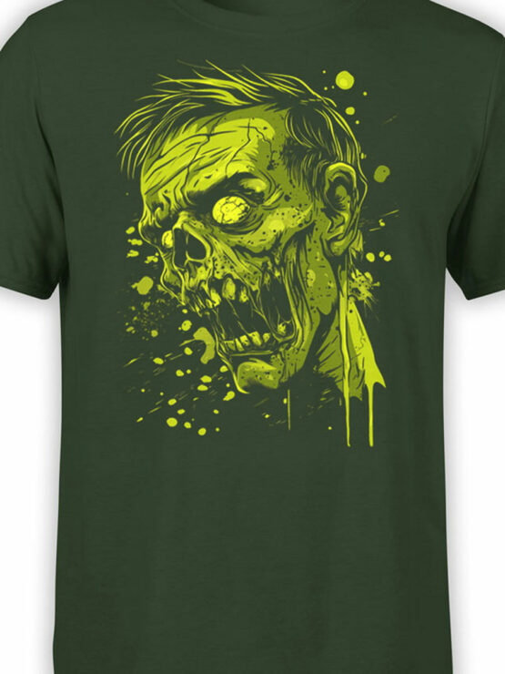 2504 Toxic Zombie T-Shirt Front Color