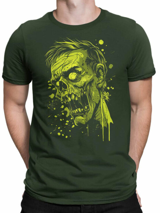 2504 Toxic Zombie T-Shirt Front Man