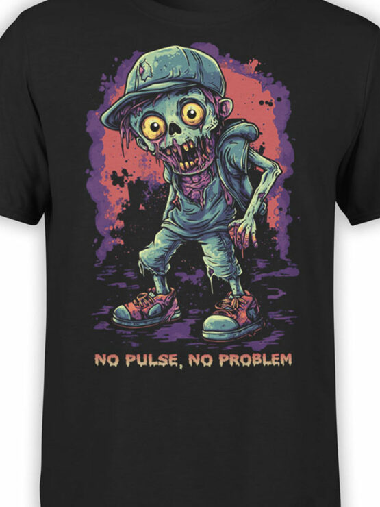 2505 No Pulse No Problem T-Shirt Front Color