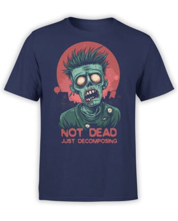 2507 Not Dead Just Decomposing T-Shirt Front
