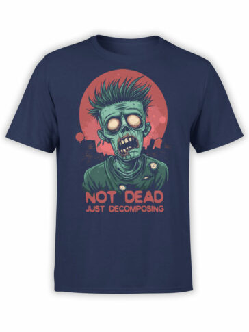 2507 Not Dead Just Decomposing T-Shirt Front