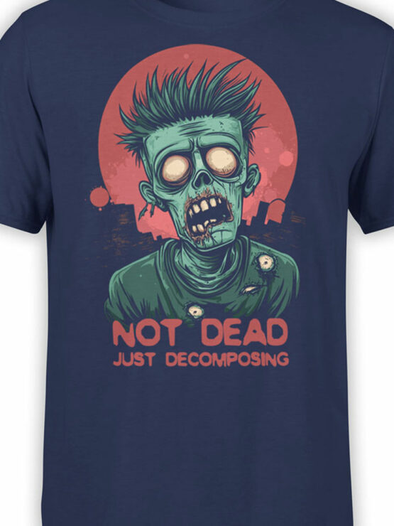 2507 Not Dead Just Decomposing T-Shirt Front Color