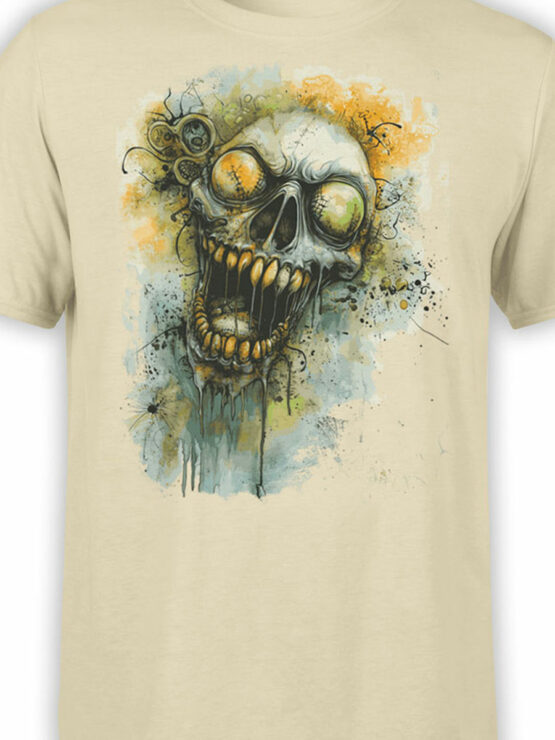 2510 Mad Skull T-Shirt Front Color