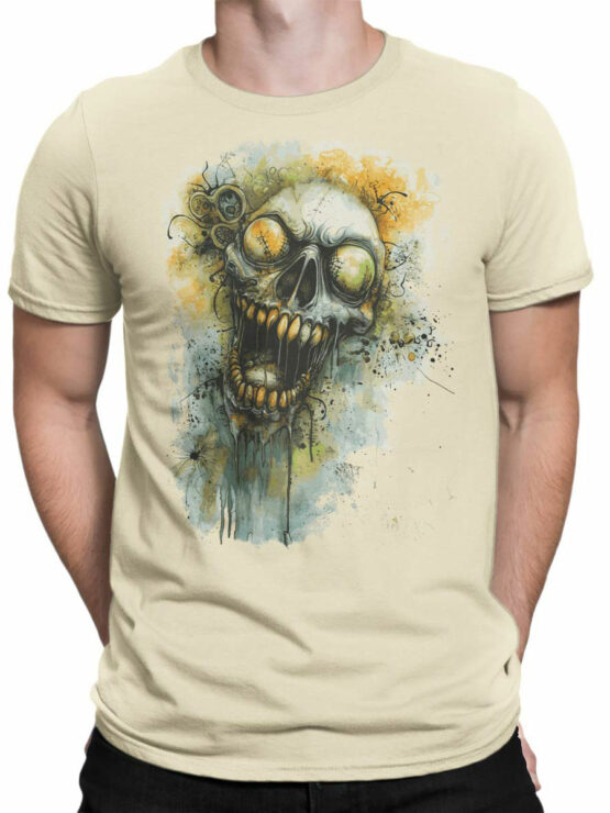 2510 Mad Skull T-Shirt Front Man