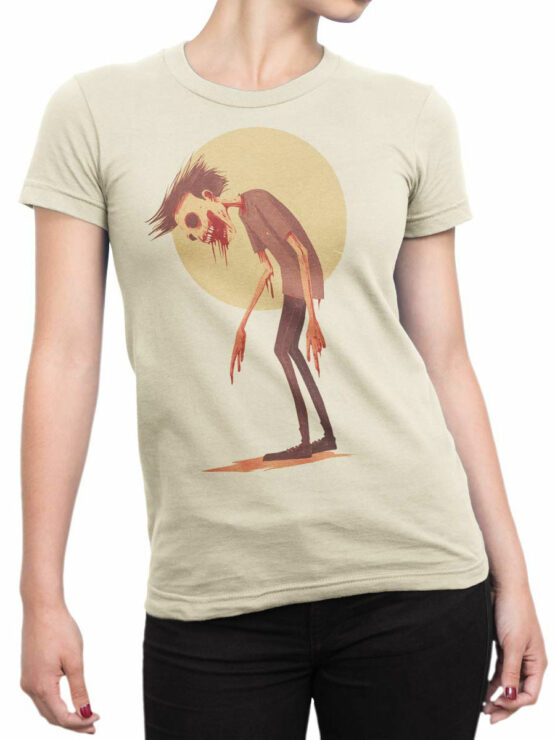 2513 Slack Zombie T-Shirt Front Woman