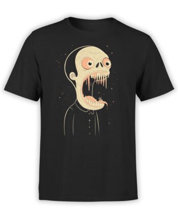2516 Wide Mouth Terror T-Shirt Front