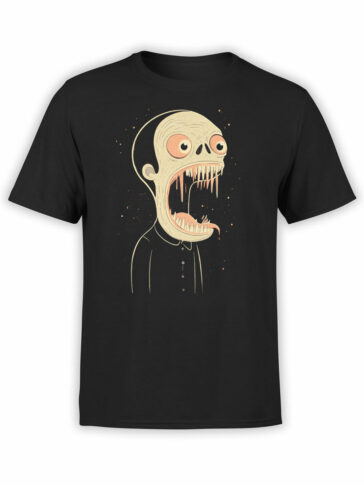 2516 Wide Mouth Terror T-Shirt Front