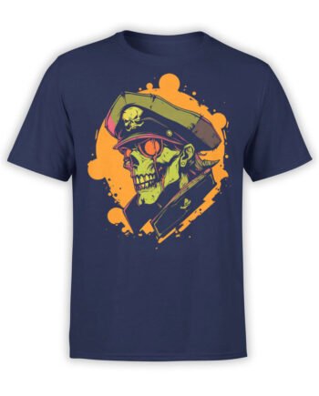 2519 Zombie Commander T-Shirt Front
