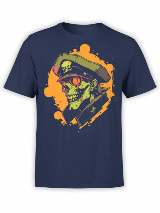 2519 Zombie Commander T-Shirt Front