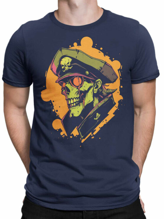 2519 Zombie Commander T-Shirt Front Man