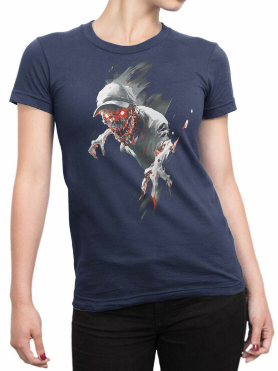 2521 Red-Eyed Ripper T-Shirt Front Woman