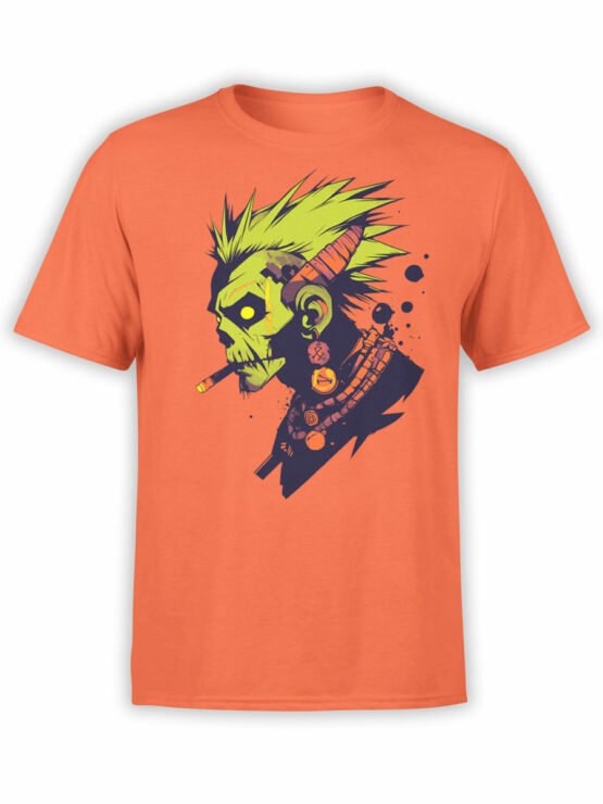 2524 Cyberpunk Zombie T-Shirt Front
