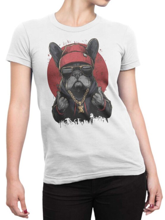 2528 Boss Paws T-Shirt Front Woman
