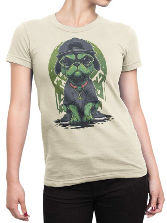 2529 Pup from Planet X T-Shirt Front Woman