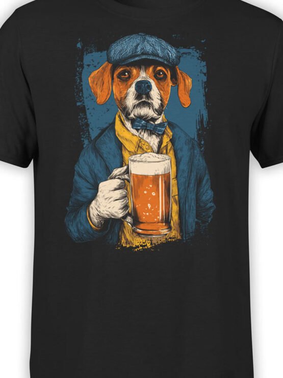 Close-up of Ale Dog artwork showing flat cap, bow tie, and frothy pint.