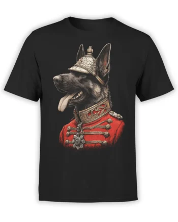 Imperial Shepherd Dog T-Shirt front view on a white background