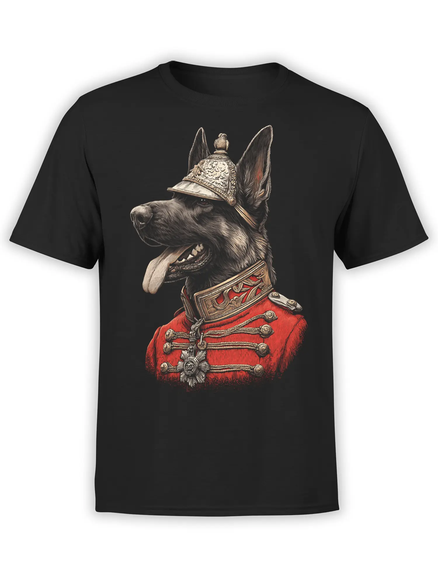 Imperial Shepherd Dog T-Shirt front view on a white background