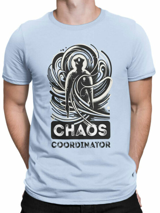 2334 Chaos Coordinator T-Shirt Front Man