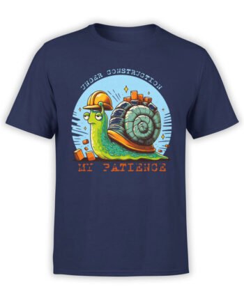 2351 Under Construction My Patience T-Shirt Front