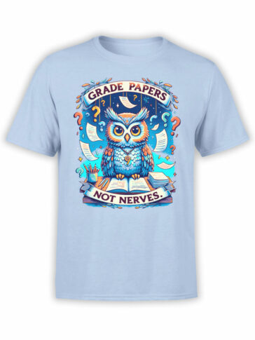 2361 Wise Owl Teacher T-Shirt Front