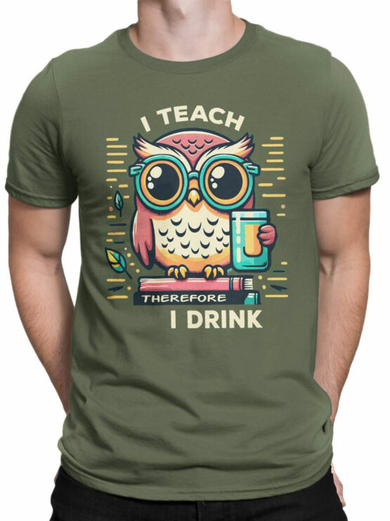 2362 Teacher Life T-Shirt Front Man