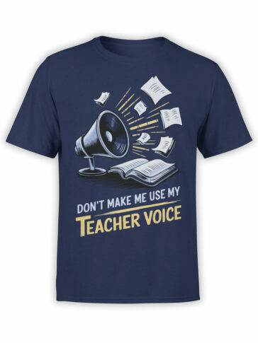 2366 Teacher Voice T-Shirt Front