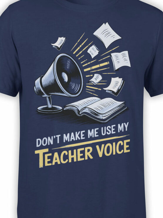 2366 Teacher Voice T-Shirt Front Color