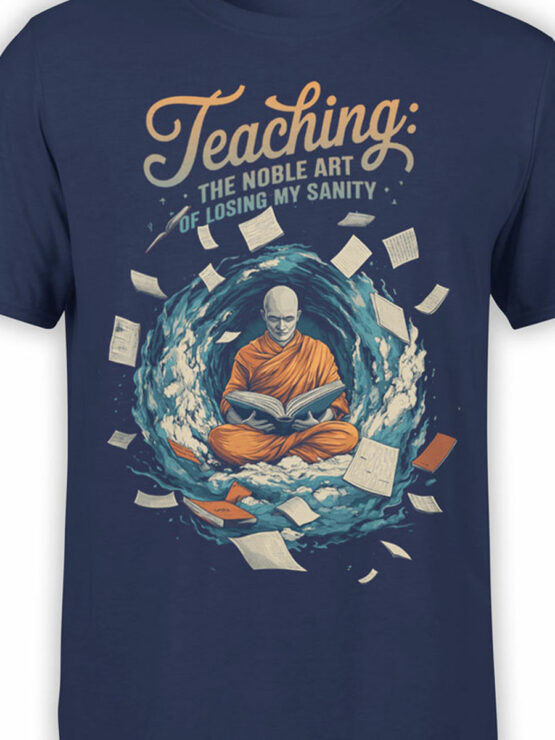 2367 Zen Teacher T-Shirt Front Color